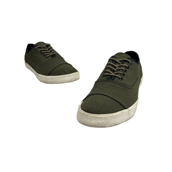 Gram Scandinavia Men's Olive Green 352g Low Top Shoes Sz 12 - Picture 1 of 8